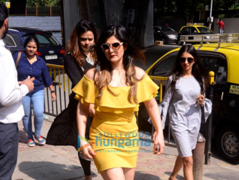 Shahid Kapoor and Zareen Khan snapped in Lower Parel