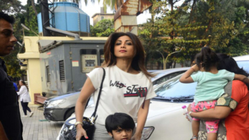 Shilpa Shetty spotted with son at PVR Juhu
