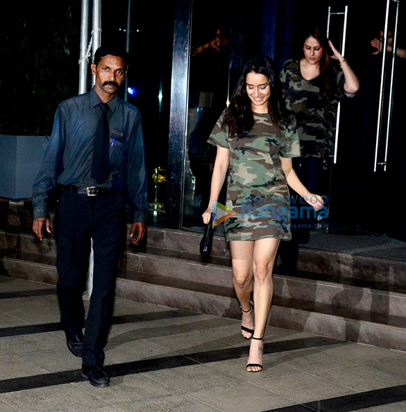 Shraddha Kapoor and Aditya Roy Kapur snapped at BKC Shraddha Kapoor and Aditya Roy Kapur snapped at BKC