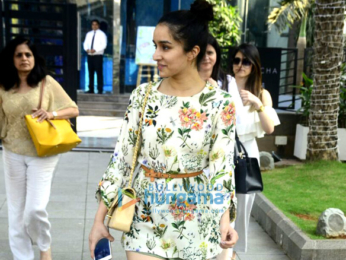 Shraddha Kapoor and Tejaswini Kolhapure snapped in Mumbai