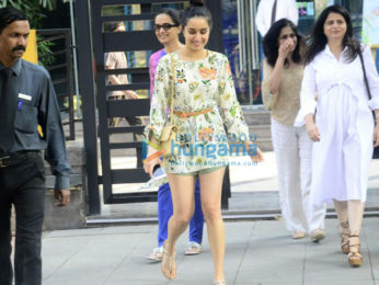 Shraddha Kapoor and Tejaswini Kolhapure snapped in Mumbai