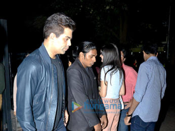 Sidharth Malhotra, Karan Johar and others snapped in Bandra