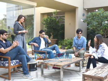 Sidharth Malhotra and Sonakshi Sinha visit Gauri Khan's store