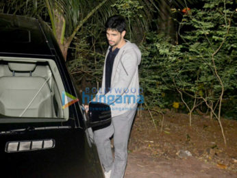 Sidharth Malhotra snapped post dance rehearsals