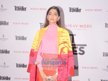Sonam Kapoor and Mira Rajput attend the Condé Nast Traveller India event