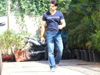 Sooraj Pancholi and Shahid Kapoor spotted at the gym