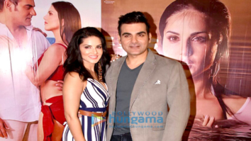 Sunny Leone and Arbaaz Khan promote their film ‘Tera Intezaar’