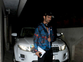 Sushant Singh Rajput snapped at Abhishek Kapoor's Office