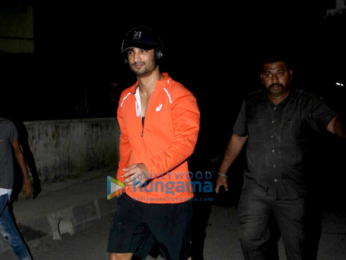 Sushant Singh Rajput snapped in Mumbai