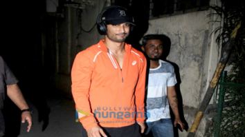 Sushant Singh Rajput snapped in Mumbai