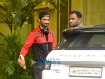 Sushant Singh Rajput snapped post gym session in Bandra