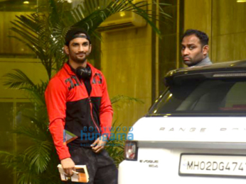 Sushant Singh Rajput snapped post gym session in Bandra