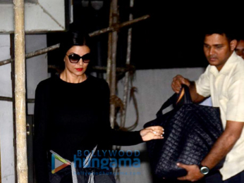 Sushmita Sen snapped at a clinic