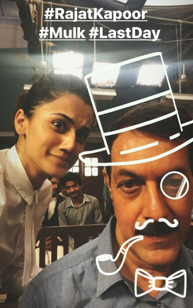 Taapsee Pannu starrer Mulk wrapped up in a funny way and here are the pictures-4