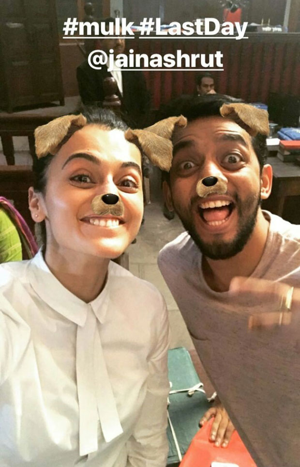 Taapsee Pannu starrer Mulk wrapped up in a funny way and here are the pictures-6