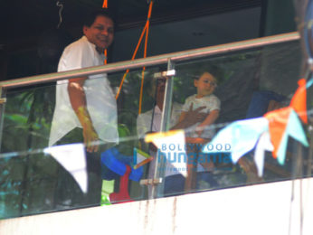 Taimur Ali Khan snapped at home