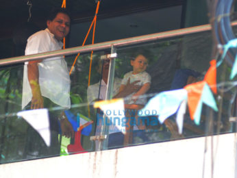 Taimur Ali Khan snapped at home