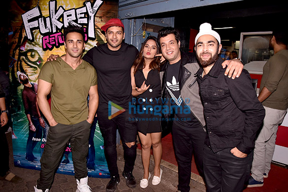 team of fukrey returns snapped promoting the film at various location in juhu 1