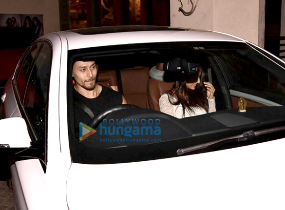 tiger shroff and disha patani snapped at pvr juhu 2