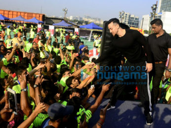 Tiger Shroff attends the 'Sai Celebration 1 Mile Petathon'