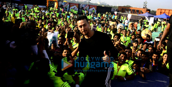 tiger shroff attends the sai celebration 1 mile petathon 2