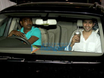 Varun Dhawan snapped at Siddharth Roy Kapoor's office