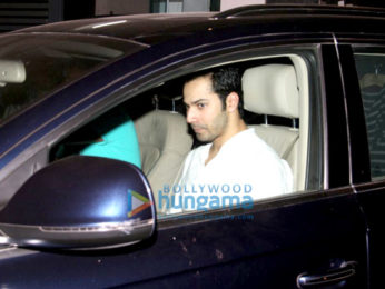 Varun Dhawan snapped at Siddharth Roy Kapoor's office