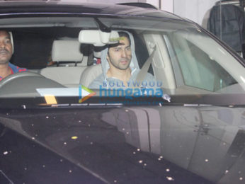 Varun Dhawan snapped outside his gym