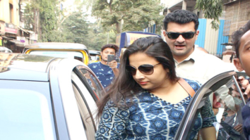 Vidya Balan and Siddharth Roy Kapur spotted at Indigo
