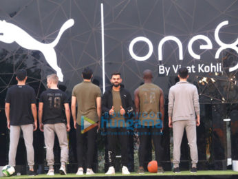 Virat Kohli at the launch of Virat One 8 with Puma, in New Delhi