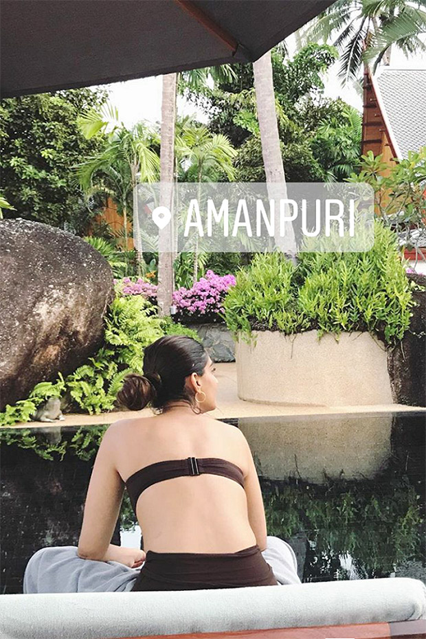 WATCH Sonam Kapoor enjoys some downtime by poolside before shooting for Veere Di Wedding in Phuket (1)