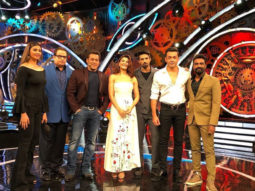 WHOA! Salman Khan is excited as Race 3 team including Jacqueline Fernandez visit Bigg Boss set