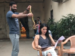 Watch: Sunny Leone takes revenge for prank played on her