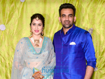 Zaheer Khan and Sagarika Ghatge's mehendi ceremony