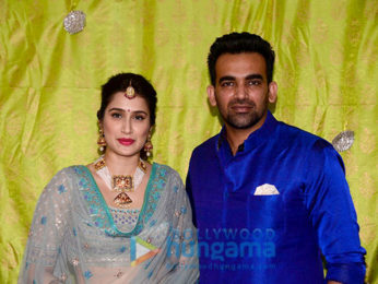 Zaheer Khan and Sagarika Ghatge's mehendi ceremony