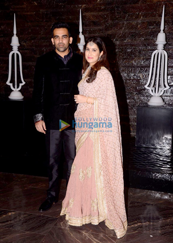Zaheer Khan and Sagarika Ghatge’s wedding bash Zaheer Khan and Sagarika Ghatge’s wedding bash