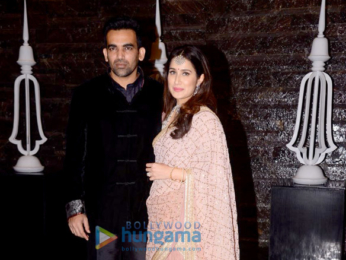 Zaheer Khan and Sagarika Ghatge's wedding bash