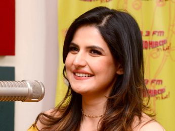 Zareen Khan snapped at Radio Mirchi 98.3 FM Studio