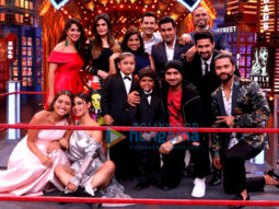 Zareen Khan snapped on the sets of Entertainment Ki Raat