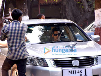 Zayed Khan snapped on the sets of 'Haasil'