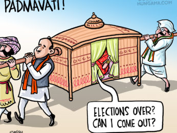 Bollywood Toons: Where is Padmavati? Bollywood Toons: Where is Padmavati?