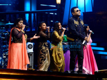 A. R Rahman snapped performing at his concert
