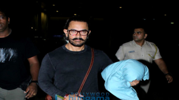Aamir Khan arrived back from Bangkok