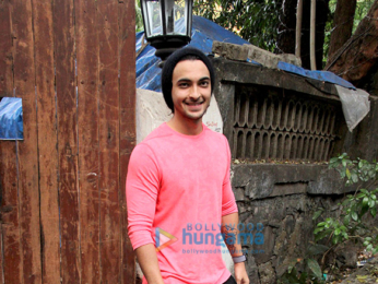Aayush Sharma snapped at the dance class