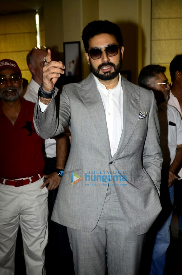 abhishek bachchan and zaira wasim attend a golf tournament 3