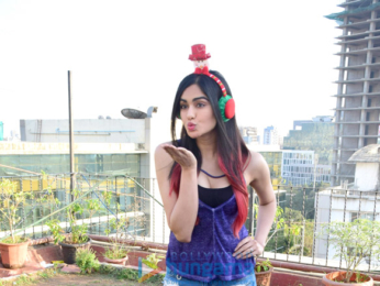 Adah Sharma does a special photoshoot for Christmas