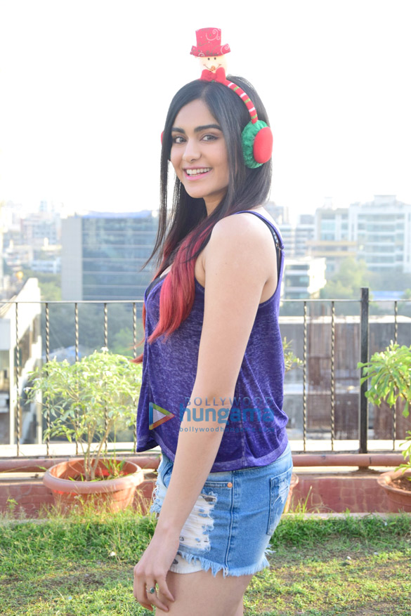 adah sharma does a special photoshoot for christmas 5