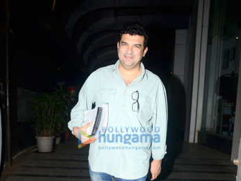 Aditya Roy Kapur, Mohit Suri and Siddharth Roy Kapur snapped in Mumbai