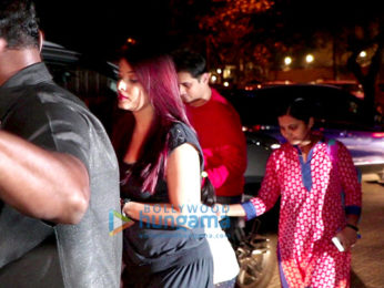 Aishwarya Rai Bachchan snapped at BKC with Aaradhya