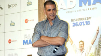 Akshay Kumar’s FUNNY Answer When He Saw A Message From Bill Gates | Padman Song Launch